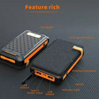 Solar-Powerbank SunCharge Fold | Foldable Solar Panel & USB Output | Waterproof & Outdoor Suitable | For Phone, Camping & Travel