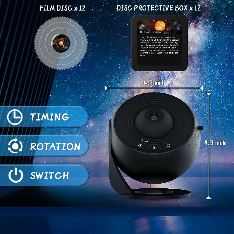 360° Planetarium Projector | Improved Relaxation and Stress Relief