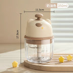 Cute Bear Rechargeable Anti-Slip Electric Grinder