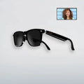 Glasses with blue light filter and camera function