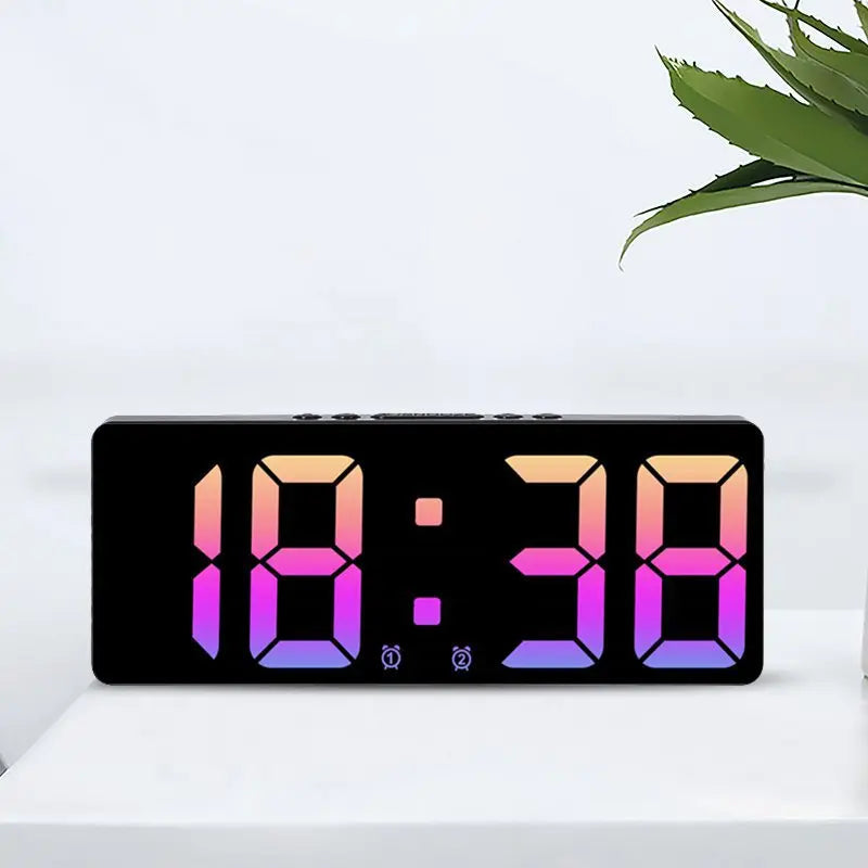 Intelligent LED Clock with Voice Function