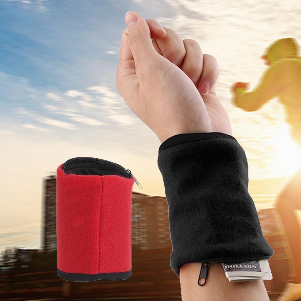 Hidden Pocket Travel Wrist Wallet
