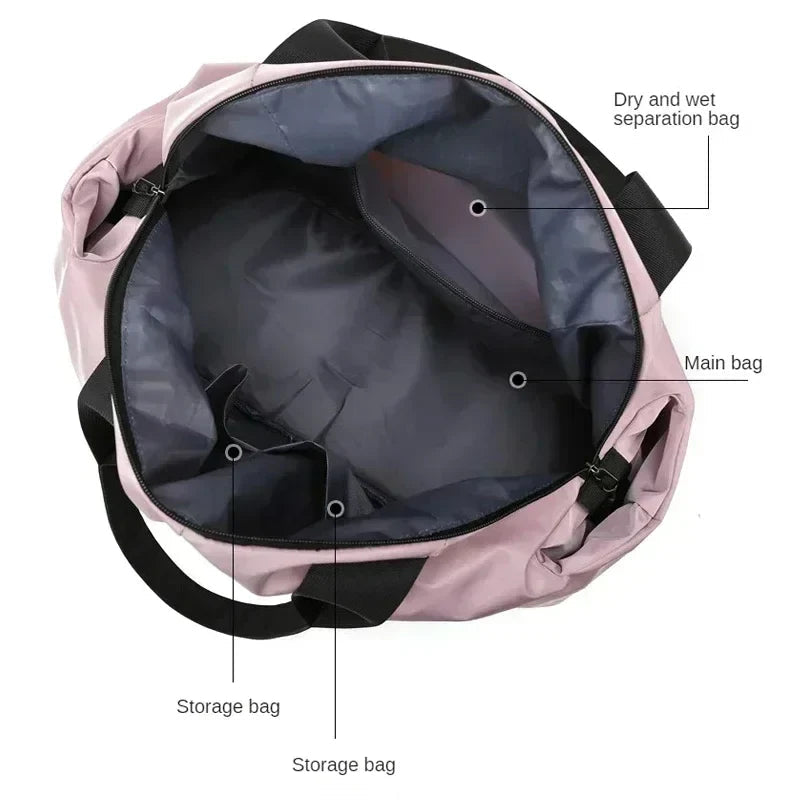 Sports Bag Valtiva FlexiBag | Large Volume | Waterproof & Multifunctional | For Fitness, Travel & Weekend Trips