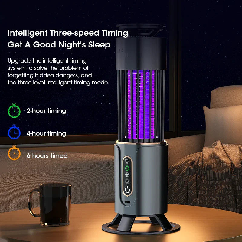 Zentora Mosquito Lamp | USB-powered & Quiet | Chemical-free with Night Light Function