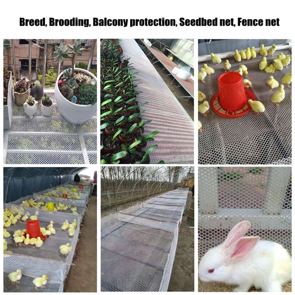 Balcony Safety Net with 0.3-Inch Mesh Holes