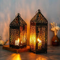 Mystique Oriental Lantern - Vintage Candle Holder