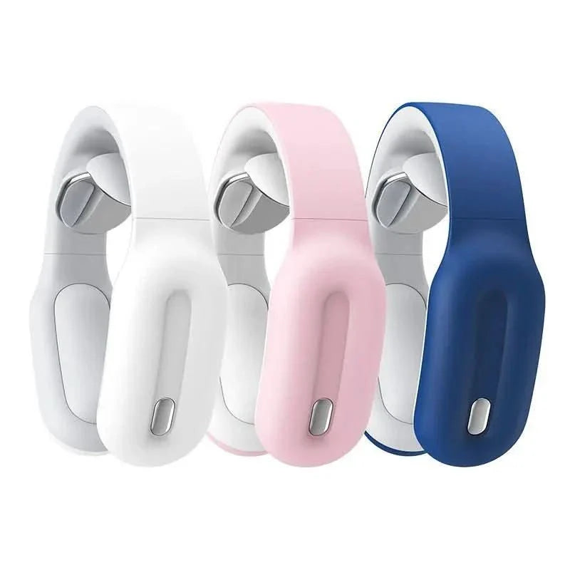 Electric neck massager with heat function for pain relief