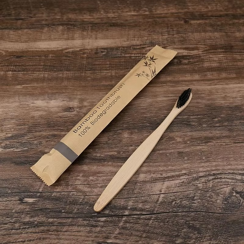 Eco-Friendly Bamboo Toothbrush Set – 10 Pack Soft Bristle Brushes for Adults