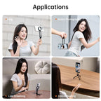 Pocket Size Clip-On Magnetic Foldable Tripod