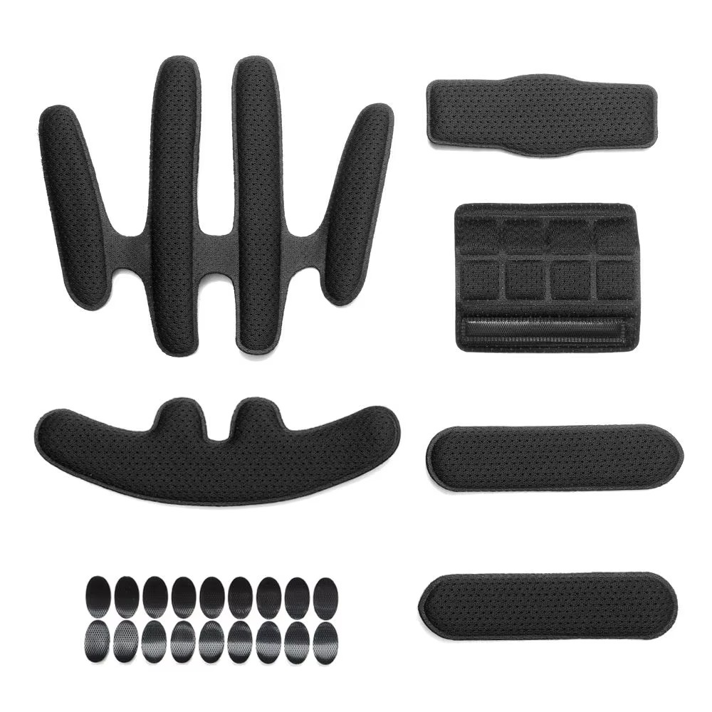 24PCS Universal Helmet Foam Padding Kit – Replacement Inner Pads for Motorcycle and Bicycle Helmets