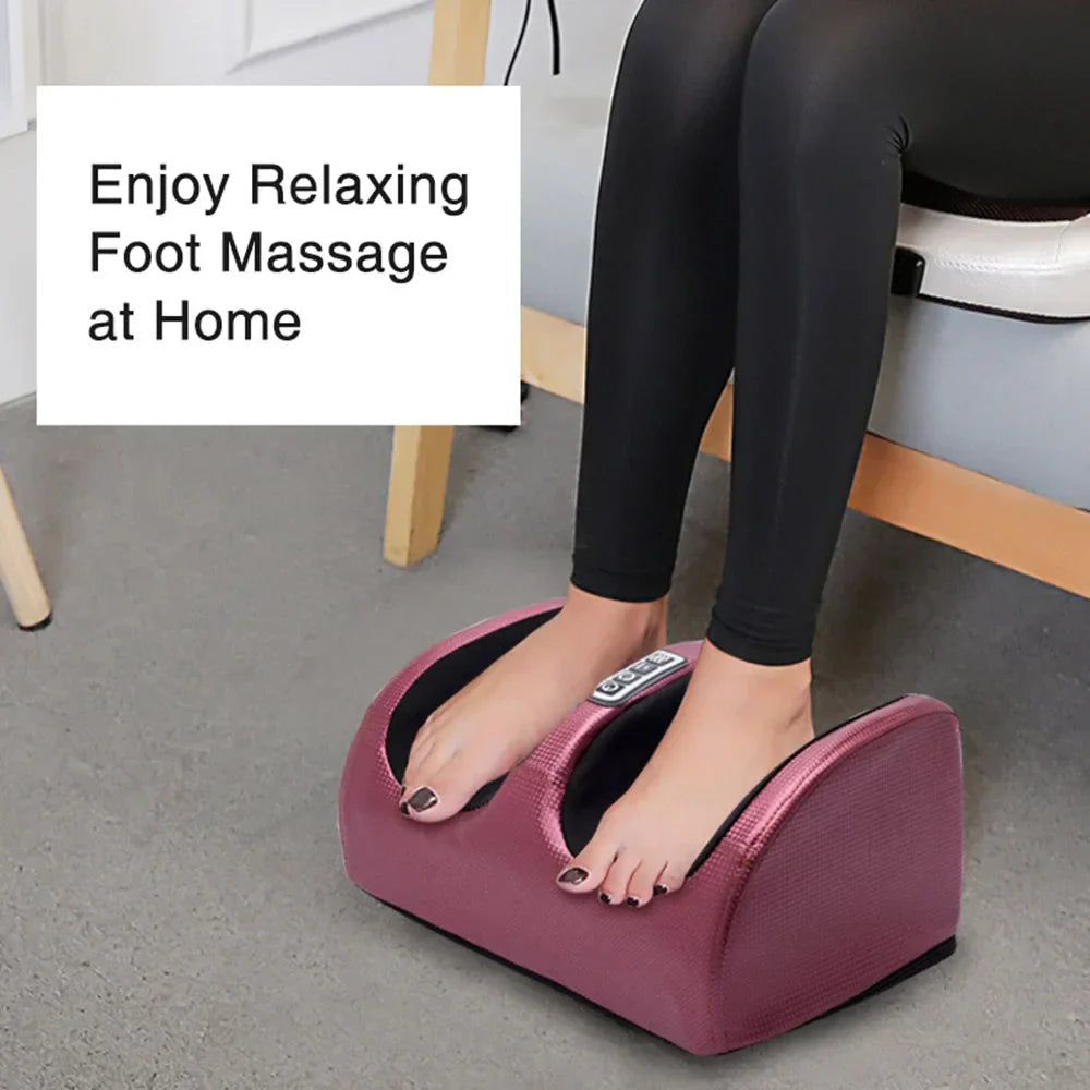Shiatsu Heat Foot Massager with Electric Deep Relaxation