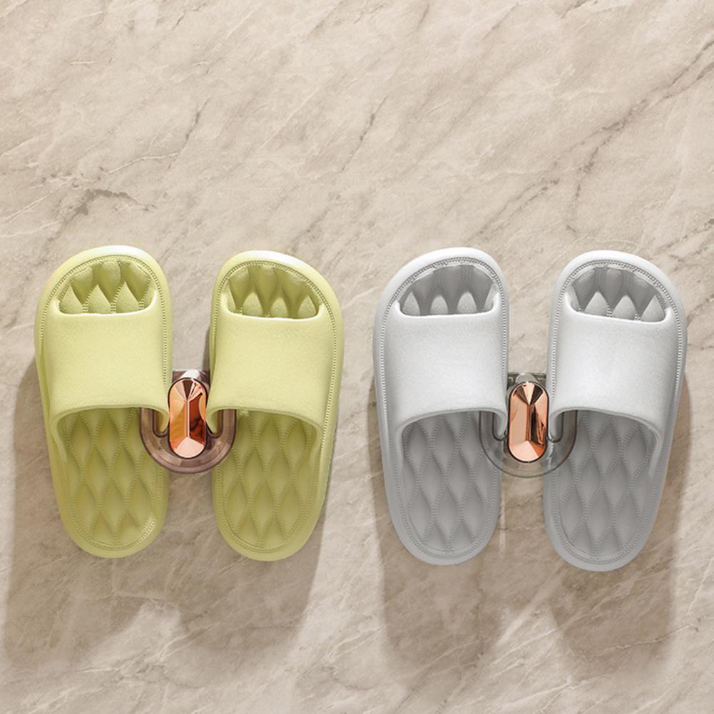 Wall-Mounted Quick Organizer Transparent Shoe Rack