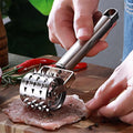 Flavora Marinade Injector | With 2 Needles & Cleaning Brush | For Liquid & Thick Marinades | Stainless Steel & Silicone