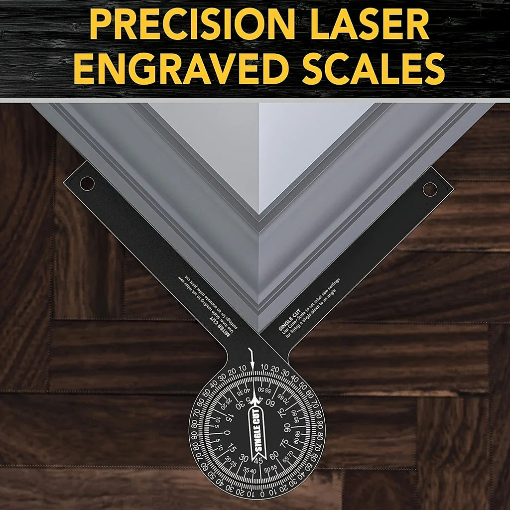 Adjustable Angle Measuring Protractor