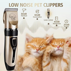 Cordless Pet Hair Trimmer Kit for Dogs and Cats – Electric Precision Grooming Clippers
