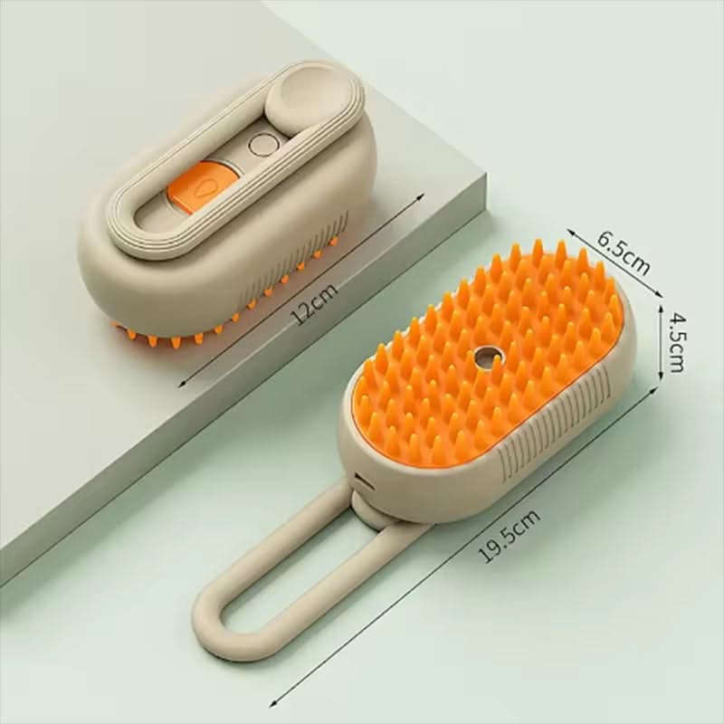 Steam comb for silky fur in dogs & cats