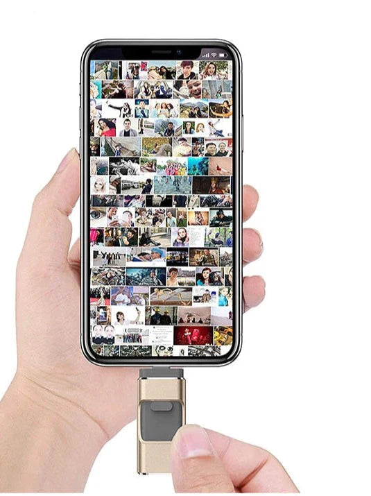 DataFlex 4-in-1 Memory Stick – USB Storage for Phone, Tablet and PC