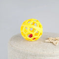 Kauball made of natural rubber with bell