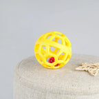 Kauball made of natural rubber with bell