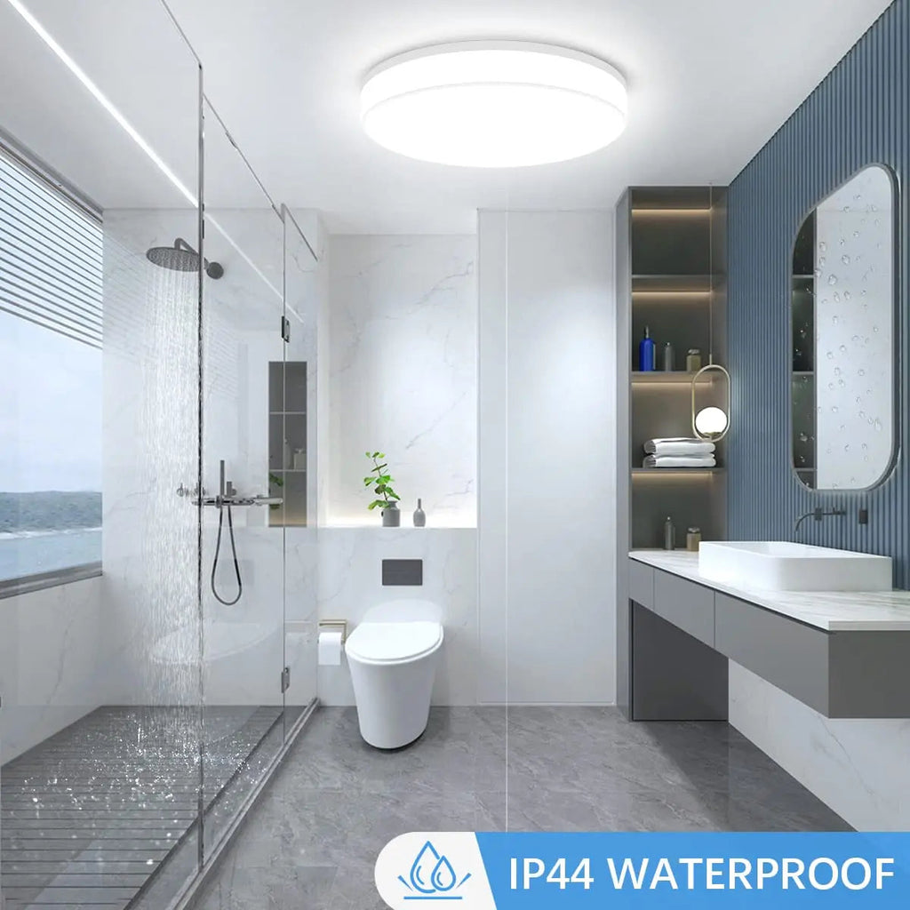 IRALAN Ultra-thin Round LED Ceiling Light - Versatile Lighting for Any Room, 18W to 48W Options