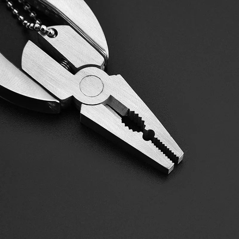 Mini-Multitool TrekMate | Folding Pliers with Knife | Keychain Format | Outdoor & Camping