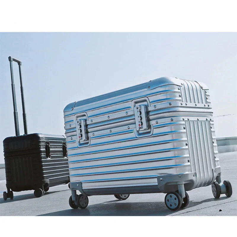 Aluminium-Magnesium Hardcase Suitcase – Monaco