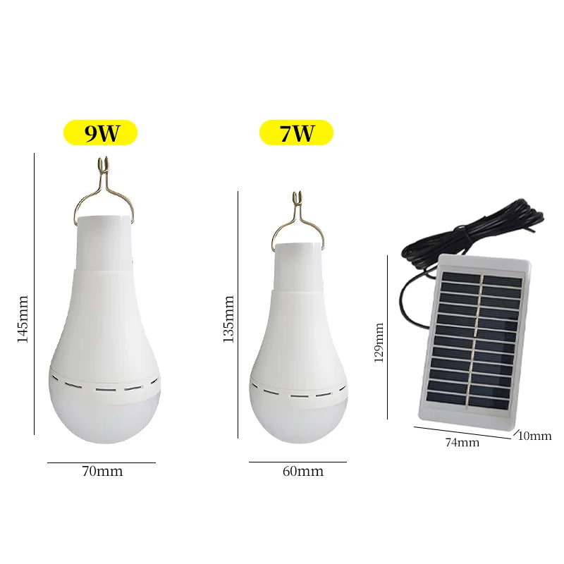 EcoLite Solar Camping Light | USB & Solar | Waterproof & Portable | With Remote Control