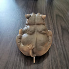 Playful Hippopotamus Garden Sprinkler Statue