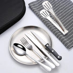 Camping Cutlery Set Silviora Gear | 10/20-piece | Stainless Steel | For Outdoor, Picnic & Travel