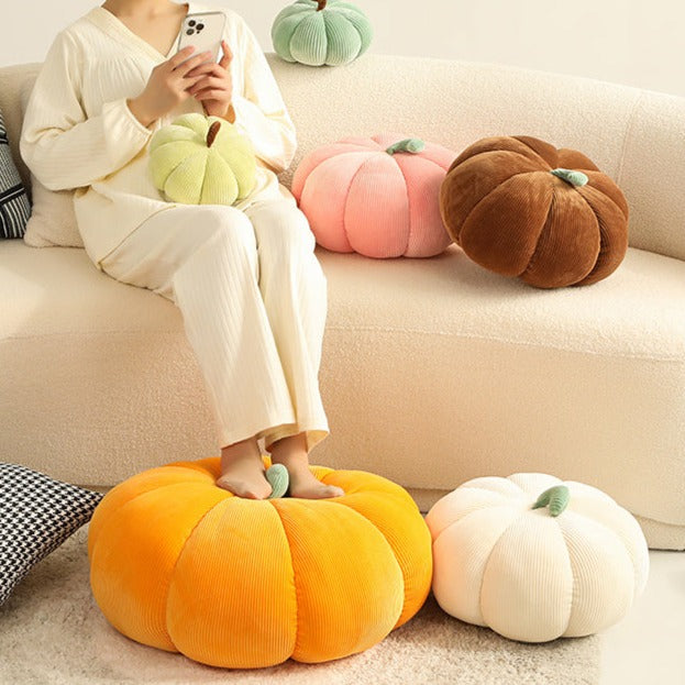 Fluffy Pumpkin Cushion