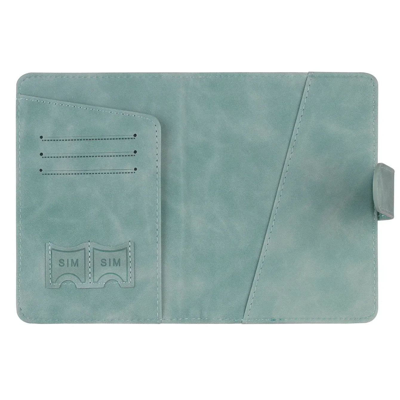 SafePort Passport Holder | RFID Protection | Elegant Leather Look | Compact for Men & Women