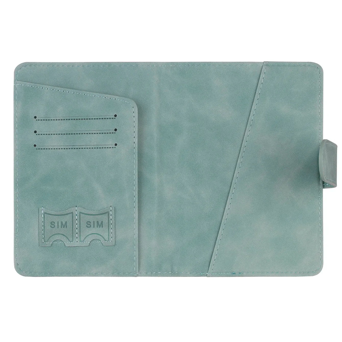 Passport holder Travello | RFID protection | Real leather look | For women & men