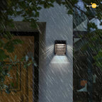 Solar LED Garden Wall Light – Solar-powered outdoor lighting for patio and garden