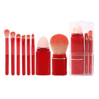 8Pcs Portable Makeup Brushes Set