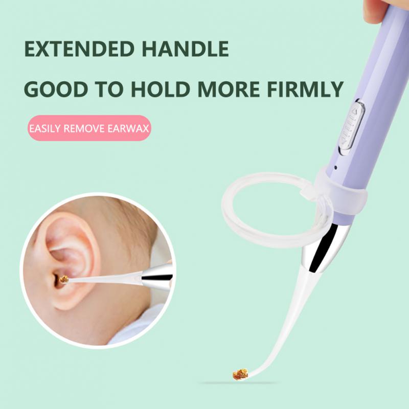 Ear set earwax removal