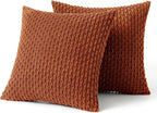 Boho Ribbed Corduroy Cushion Cover – Stylish Striped Decorative Pillowcase for Sofa or Bed
