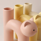 Ceramic Cat Vase