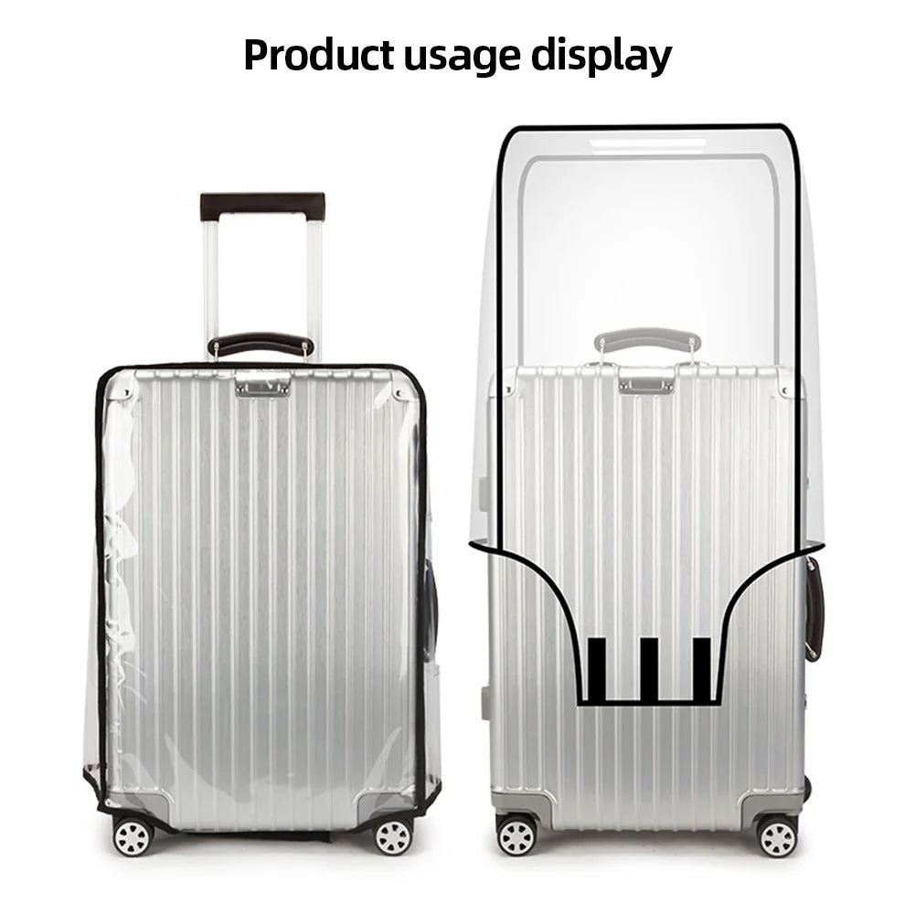 Transparent Waterproof Trolley Cover
