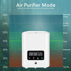 Multifunctional smart hydroponic plant pot with calendar, diffuser and desk lamp