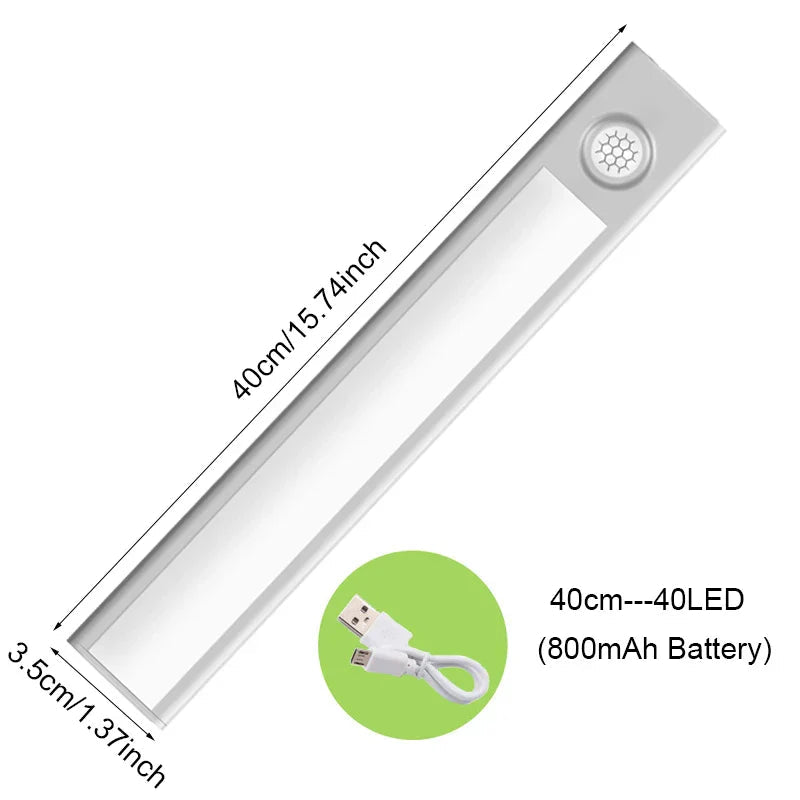 USB rechargeable motion sensor lamp