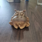 Playful Hippopotamus Garden Sprinkler Statue