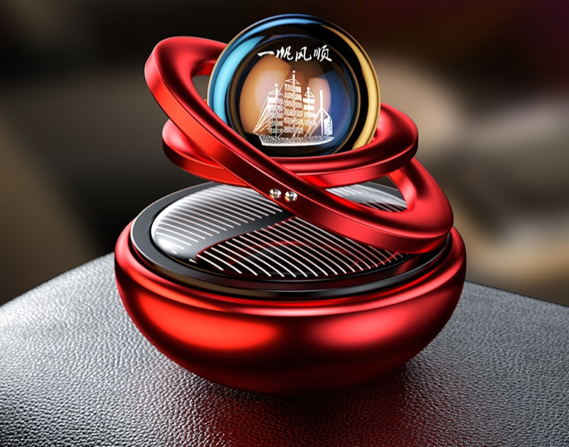 Solar Car Air Freshener | Cool design and works on solar energy