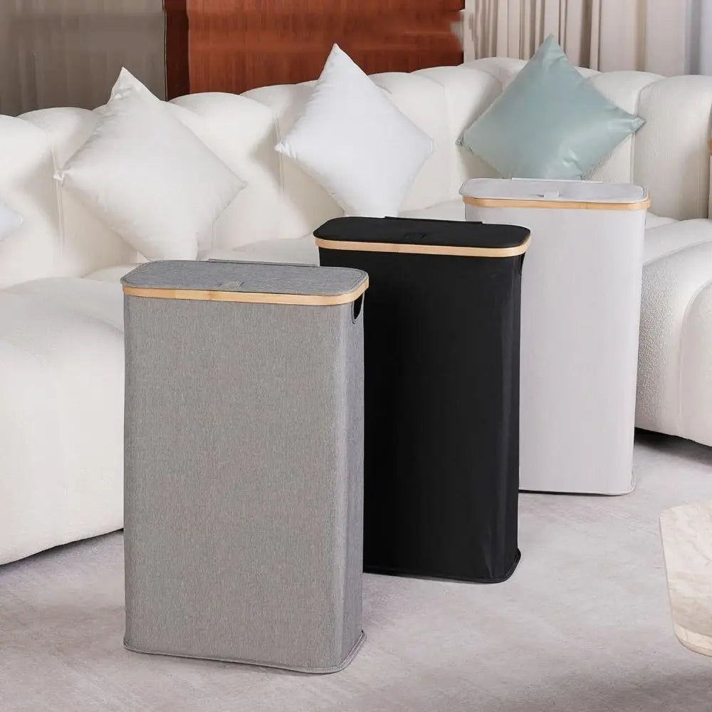 Collapsible Laundry Basket with Inner Bag