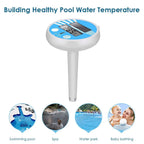 Aquadia Pool thermometer | Floating & Robust | Accurate temperature display | For pool & whirlpool