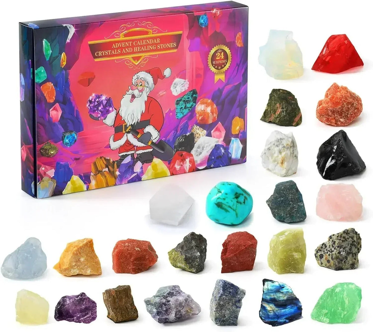 GemMagic – Children’s Advent Calendar with 24 Shiny Gems