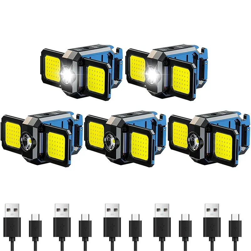 TorchKey Mini Flashlight | 1000 Lumen | Magnetic Base & USB-C | Keychain Format