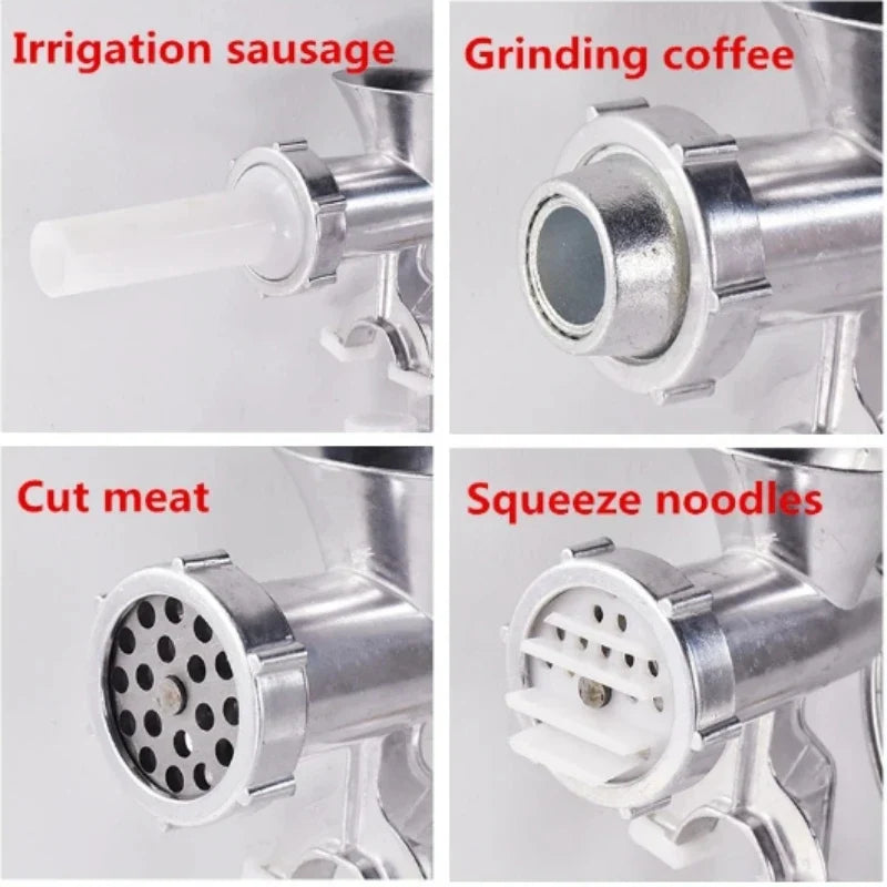 Meat Grinder Kraftivo | Manual | Aluminum Alloy | For Ground Meat, Sausages & Dough