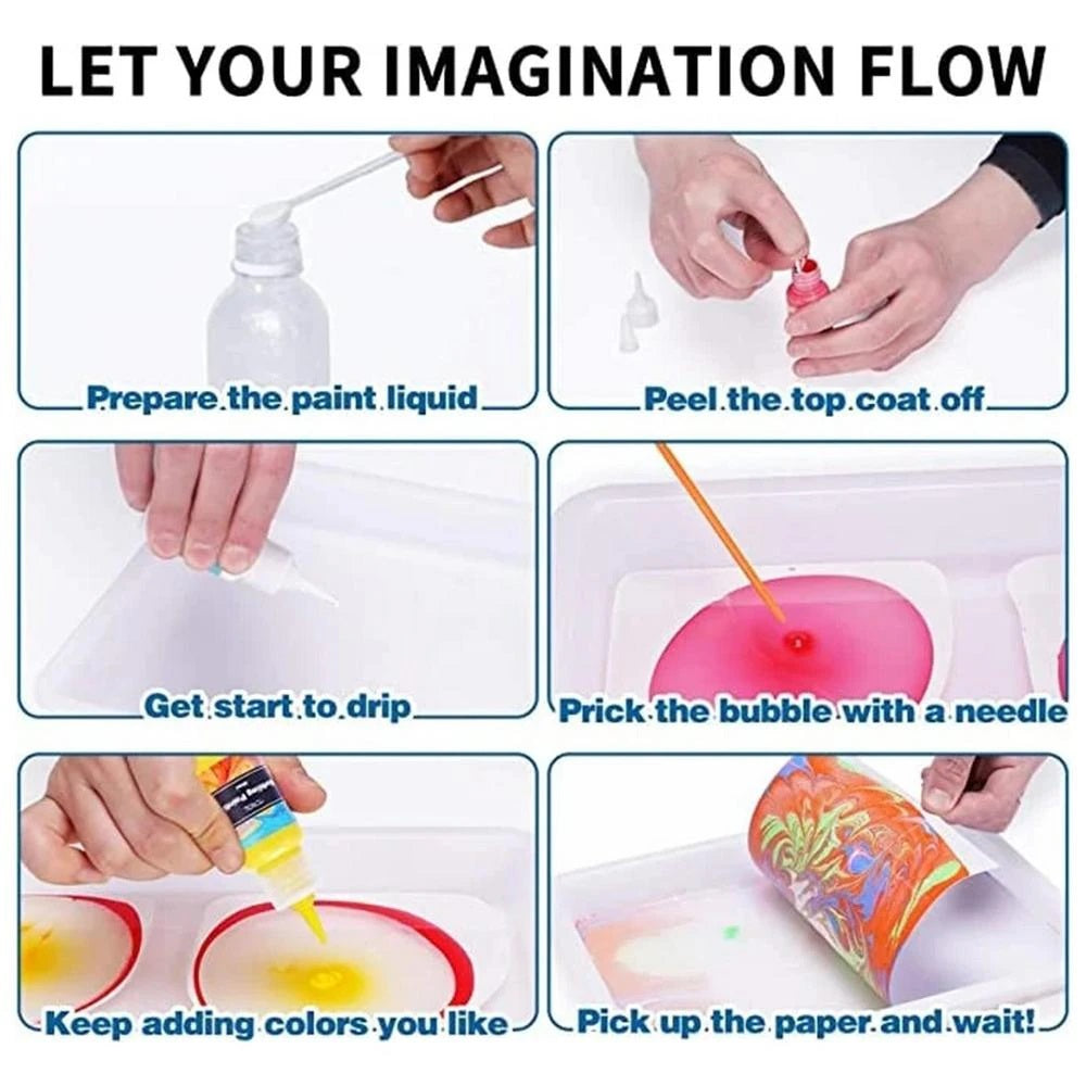Colorful Watercolor Artworks - Painting Set