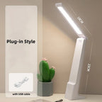 Lumora LED Table Lamp | Dimmable & Touch Control | 3 Light Colors | Battery 20h | White/Pink/Blue