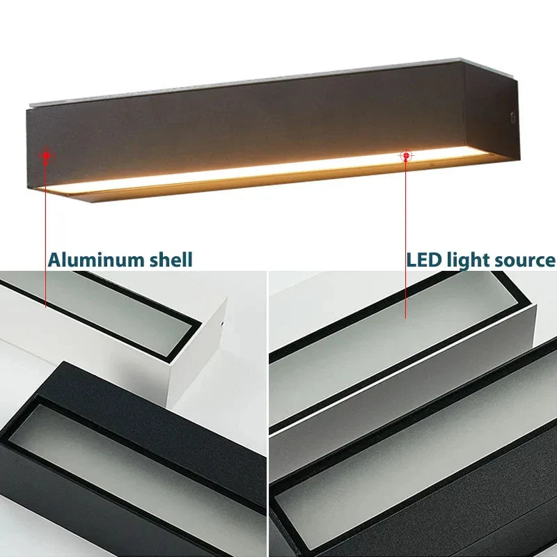 LUMAVIA SolarGlow Solar Garden Lamp LED | Waterproof & Super Bright | House Number Lighting | For Balcony, Wall & Entrance
